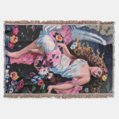 Mooie traditionele zigeunerbruid deken (Voorkant)