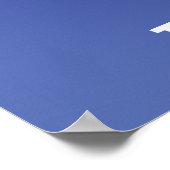 Mooie Transnistrië kaart Poster (Hoek)