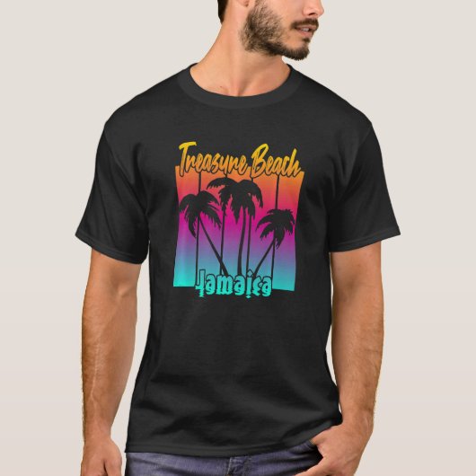 Mooie Treasure Beach Jamaica T-shirt (Voorkant)