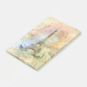 Mooie trendy girly  Eiffeltoren Frankrijk Post-it® Notes (Schuin)