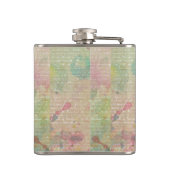 Mooie trendy London Landmarks Heupfles (Achterkant)