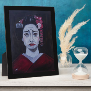 Mooie Treurige Schilderij door Alfred Fox Fotoplaat