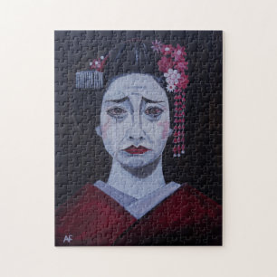 Mooie Treurige Schilderij van Alfred Fox Legpuzzel