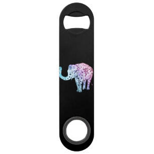 Mooie tribale olifant speed flessenopener