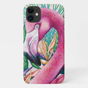 Mooie Tropische Roze Flamingo IPhone / IPad Hoes