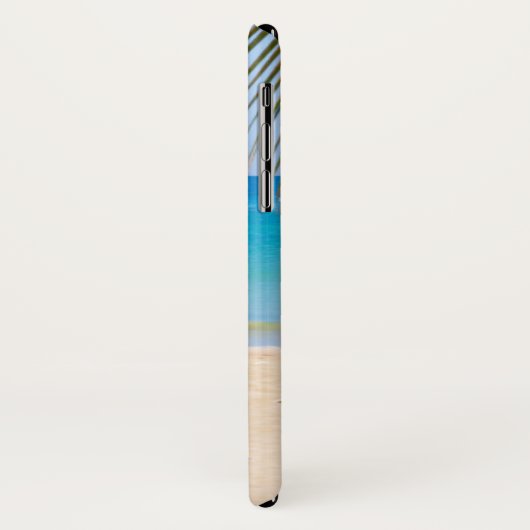 Mooie Tropische strand met een roeiboot Case-Mate iPhone Case (Achterkant/links)