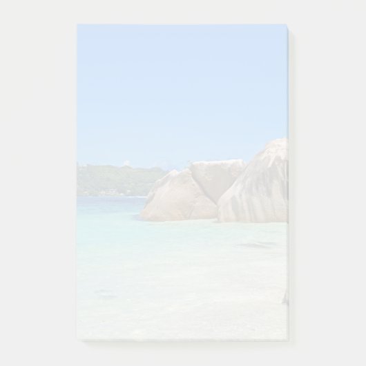 Mooie Tropische Zee Rocky Coastline Post-it® Notes (Voorkant)