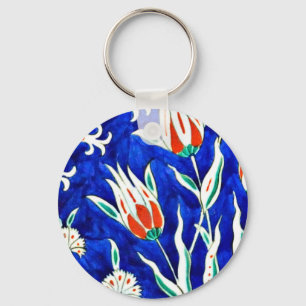 Mooie tuin (tulpen) sleutelhanger