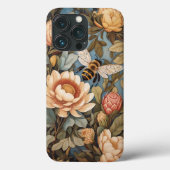 Mooie tuinbij met proteasebloemen Case-Mate iPhone case (Achterkant)