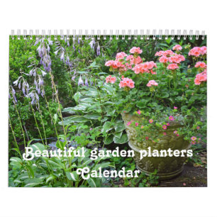 Mooie tuinplanters kalender