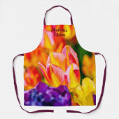 Mooie Tulip Flowers Schort (Voorkant)