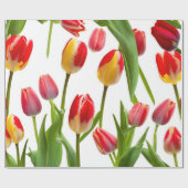 Mooie Tulpen Cadeaupapier (Vlak)