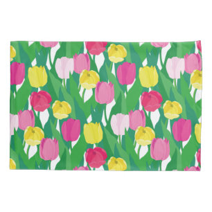 Mooie tulpen. kussensloop