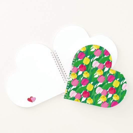 Mooie tulpen. notitieboek (Binnen)