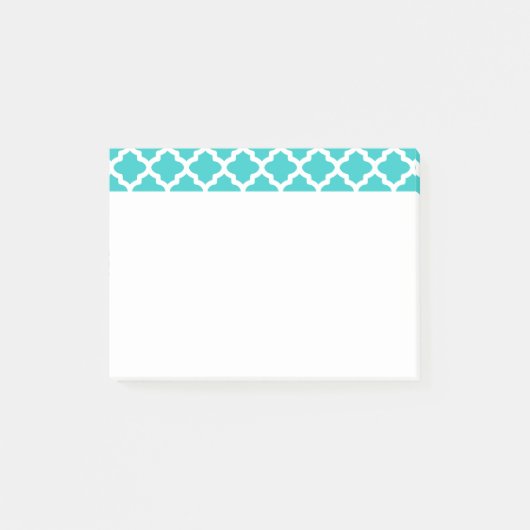 Mooie turquoise post-it-briefjes post-it® notes (Voorkant)