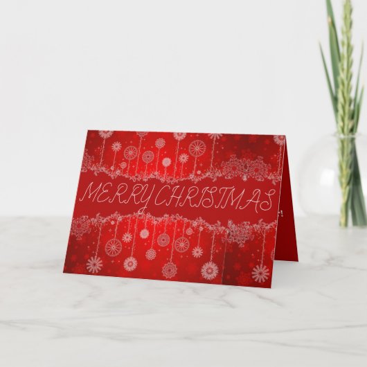 MOOIE UITDRUKKINGEN - Kerstkaart Feestdagen Kaart (Voorkant)