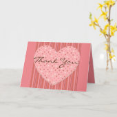 Mooie uitingen Dank je wel Kaart (Gele Bloem)