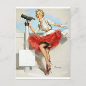 Mooie Uitzicht omhoog Briefkaart (Voorkant)