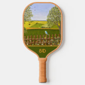 Mooie Uitzicht Pickleball Paddle (Voorkant)