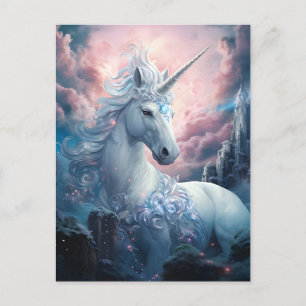 Mooie Unicorn Briefkaart