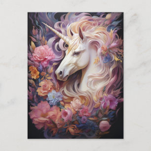 Mooie Unicorn Briefkaart