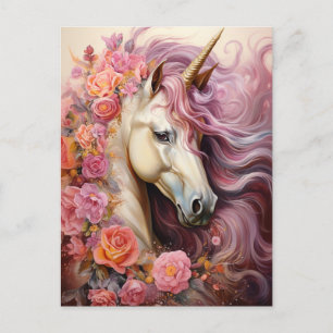 Mooie Unicorn Briefkaart