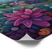 Mooie Unicorn Poster (Hoek)