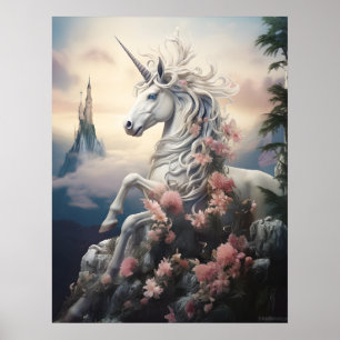 Mooie Unicorn Poster