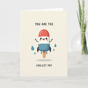 Mooie Vaderdag Cadeau Smile Kaart