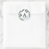 Mooie vakantie - Monogrammed Sticker (Tas)