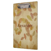 Mooie val bladeren klembord (Links)