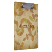 Mooie val bladeren klembord (Rechts)