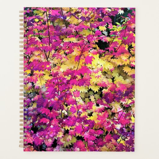Mooie val bladeren planner (Voorkant)