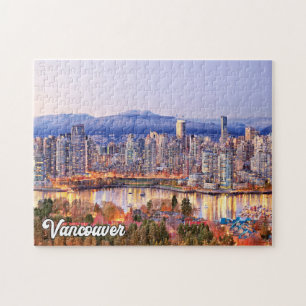 Mooie Vancouver, British Columbia, Canada Legpuzzel