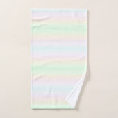 Mooie, veelkleurige pastelleshals bad handdoek (Handdoek)