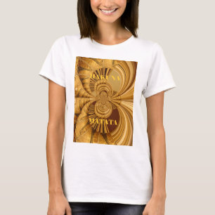 Mooie verbazingwekkende Giraffe vector Kaleidoscoo T-shirt
