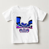 Mooie Verbazingwekkende USA Fun Text Art Pattern D (Voorkant)