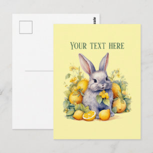 Mooie verse citroen aanpasbaar briefkaart