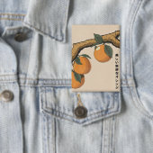 Mooie verse sinaasappels button (Insitu)