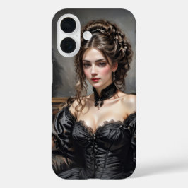 Mooie Victoriaans geklede meisje cover