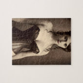 Mooie Victoriaans kerkvrouw Legpuzzel (Horizontaal)