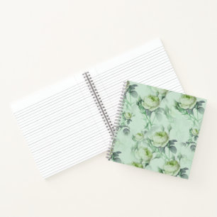 Mooie vintage bloemen notitieboek