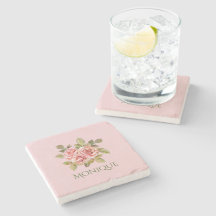 Mooie Vintage Roze Rozen Persoonlijk