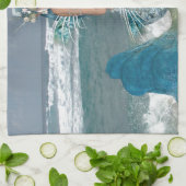 Mooie vis van het Zee Theedoek (Gevouwen)