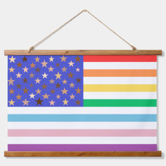 Mooie vlag van de VS Hangend Wandkleed