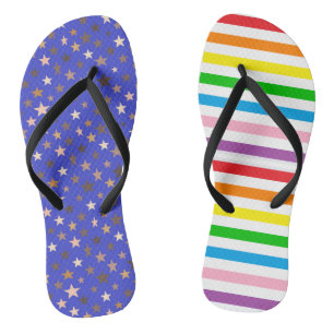 Mooie vlag van de VS Teenslippers