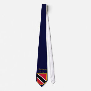 Mooie vlag van Trinidad en Tobago Stropdas