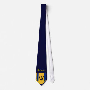 Mooie vlag voor Barbados Stropdas