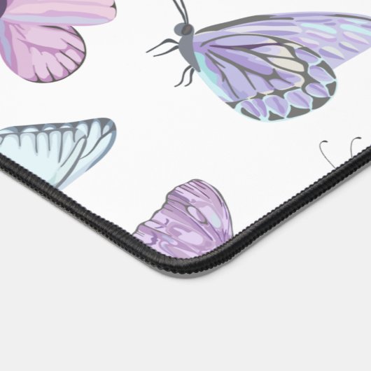 Mooie vlinder geprint bureaumat (Hoek)