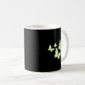 Mooie Vlinder Groene Vlinder Liefhebbers Vrouwen Koffiemok (Voorkant rechts)
